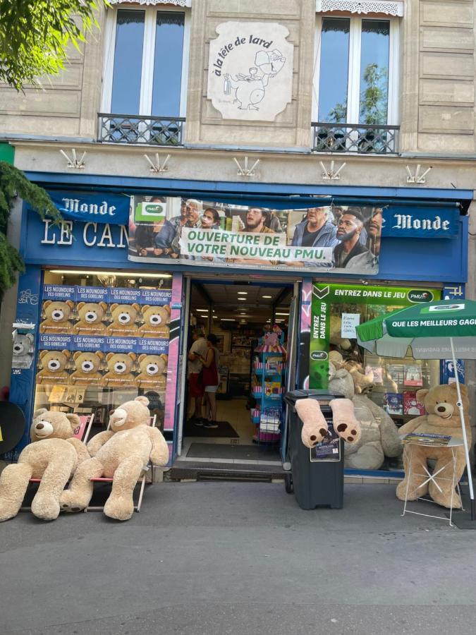 Апартаменты Loft D'Artiste In Teddy Bear Neighborhood Париж Экстерьер фото